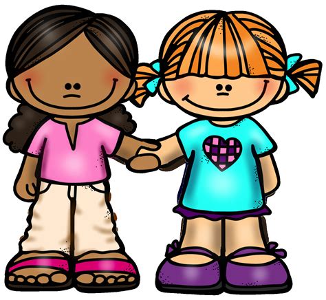 2 best friends clipart